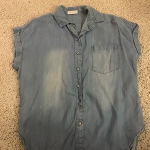 Blue Denim Shirt